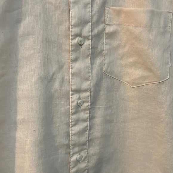 NWT Joe’s Jeans Short Sleeve Linen/cotton Blend button front Shirt. Size S - Picture 4 of 9